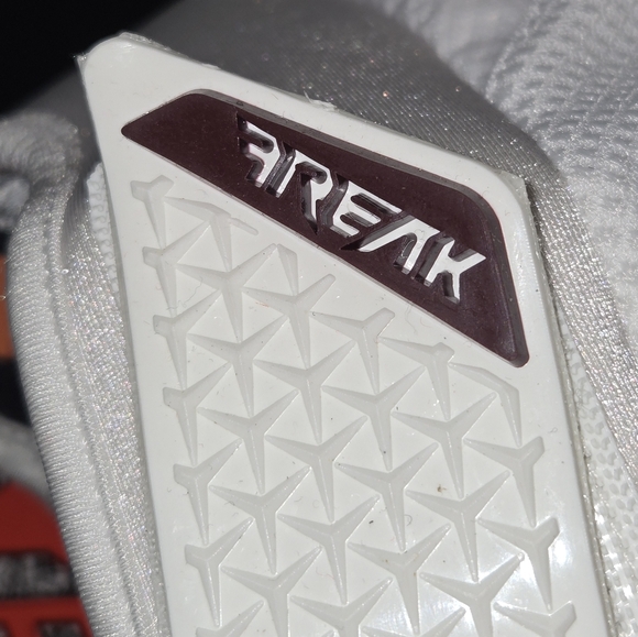 Adidas Freak 3.0 Football GripTack White & Maroon Padded Receiver Gloves Sz 4XL - Picture 9 of 13